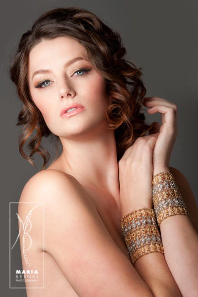 Female model photo shoot of Model Sarah Johnson by MBernal in Austin, Texas, makeup by Maris Malone Calderon
