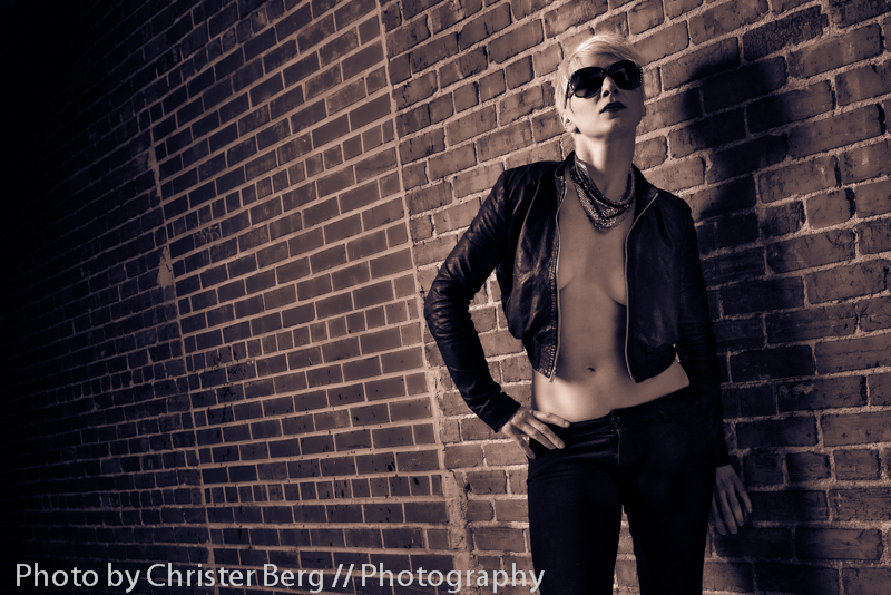 Male and Female model photo shoot of Christer B Photography and Meka La Creme  in On location - Durham, NC