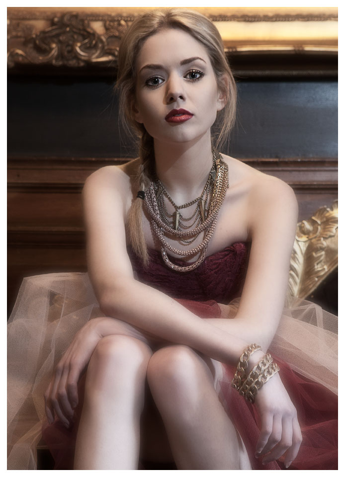 Female model photo shoot of Sophie Crompton MUA in VooDoo Rooms Edinburgh