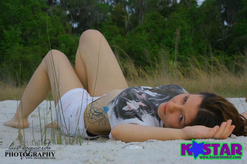 Female model photo shoot of K Star  by Luis Izquierdo in Carney Island, Summerfield, FL