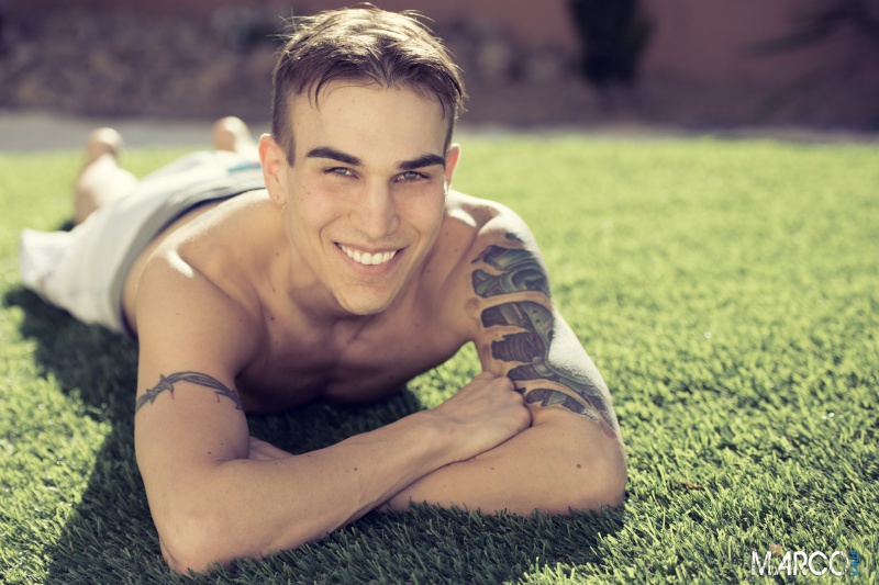 Male model photo shoot of marcovalle in Las Vegas - Backyard