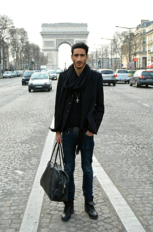 Male model photo shoot of Benjamin Alia in Paris, France
