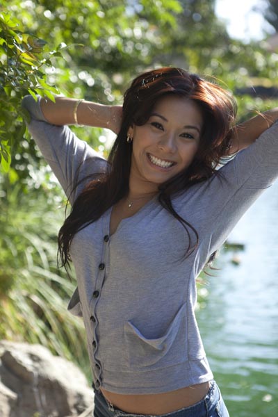 Female model photo shoot of Kimiko Rojas in Culver City, Raintree