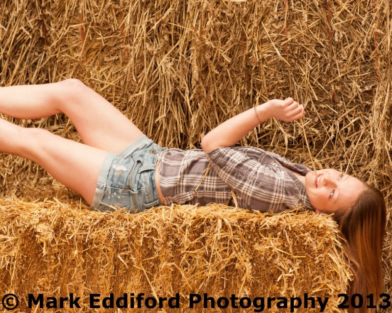 Female model photo shoot of LaurenWestwell1 in Farm