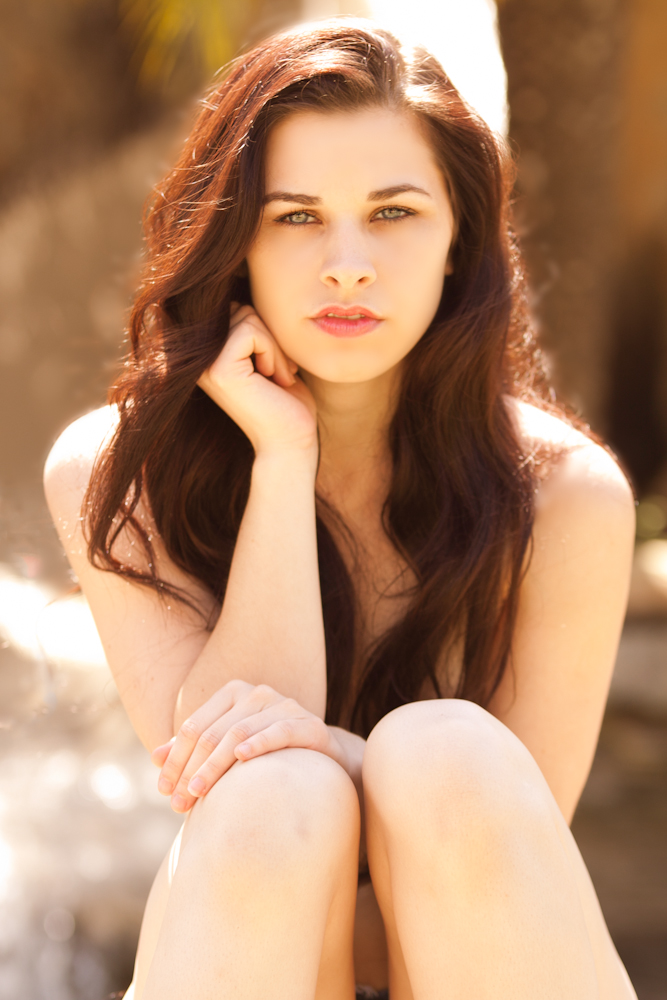 Female model photo shoot of Danielle Caine by Michael Lohr 