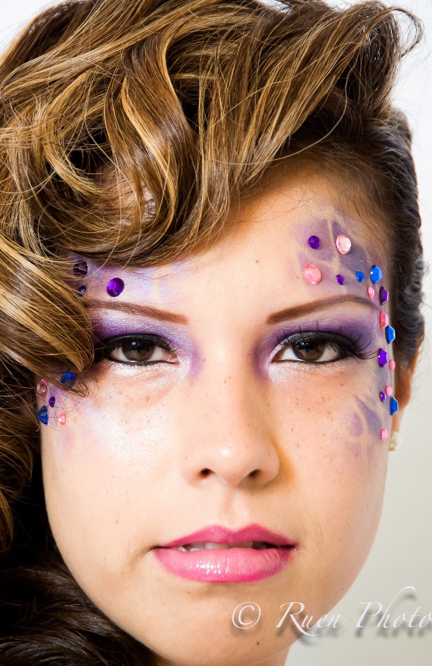Female model photo shoot of MakeupMadness2012 