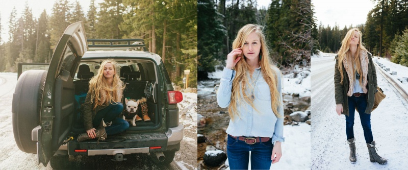 Female model photo shoot of Sierra Vickers in Hood River, Oregon