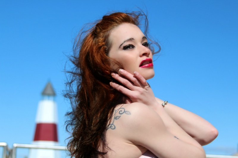Female model photo shoot of Carisse J Pacheco in Port Jefferson Long Island