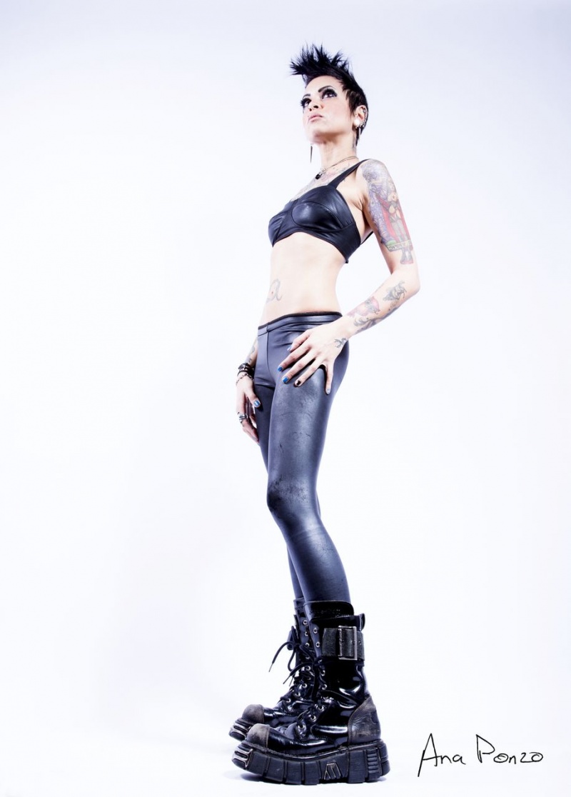 Female model photo shoot of XLUCISUICIDEX in NOHO