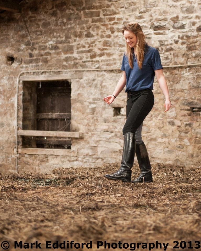 Female model photo shoot of LaurenWestwell1 in Farm