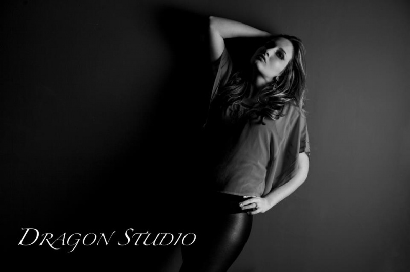 Female model photo shoot of Daleen Noel by Dragon Studio, makeup by Wendy Dunlap Makeup 
