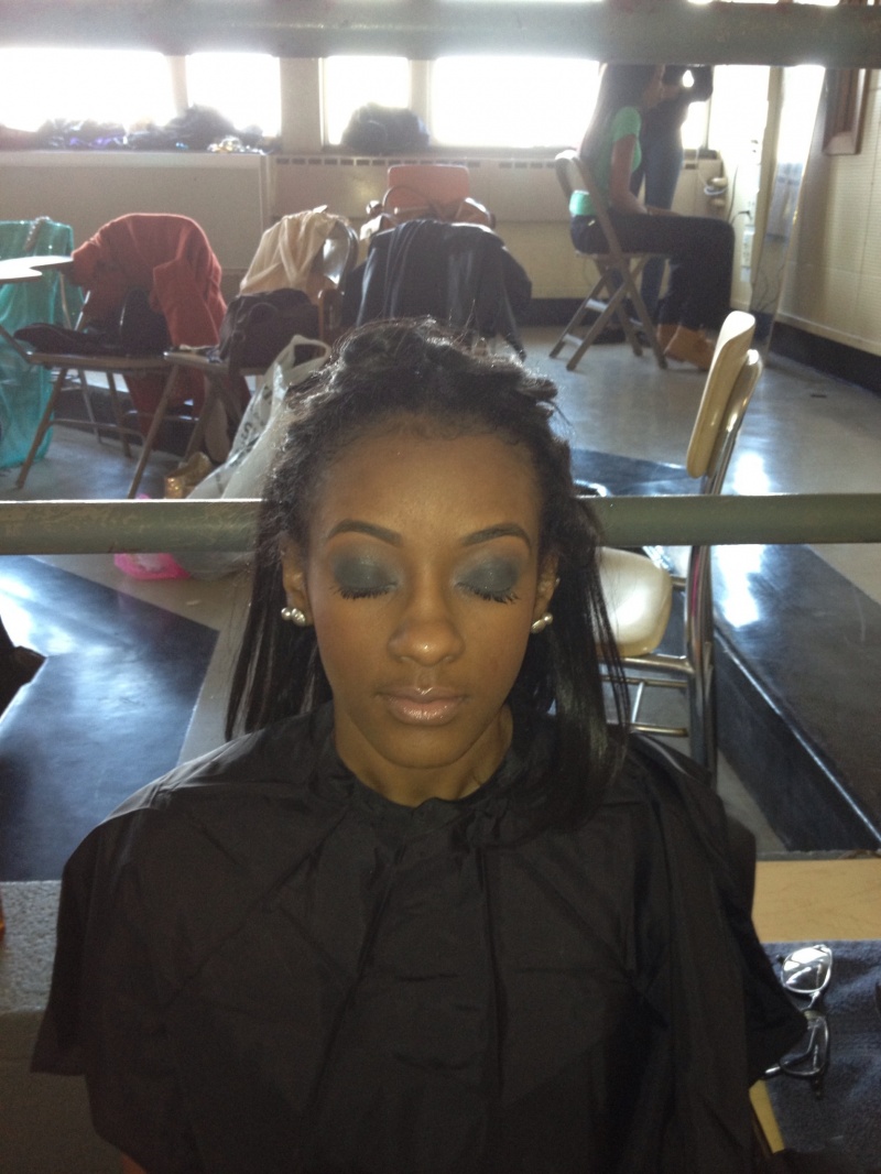 Female model photo shoot of Makeup By Kym