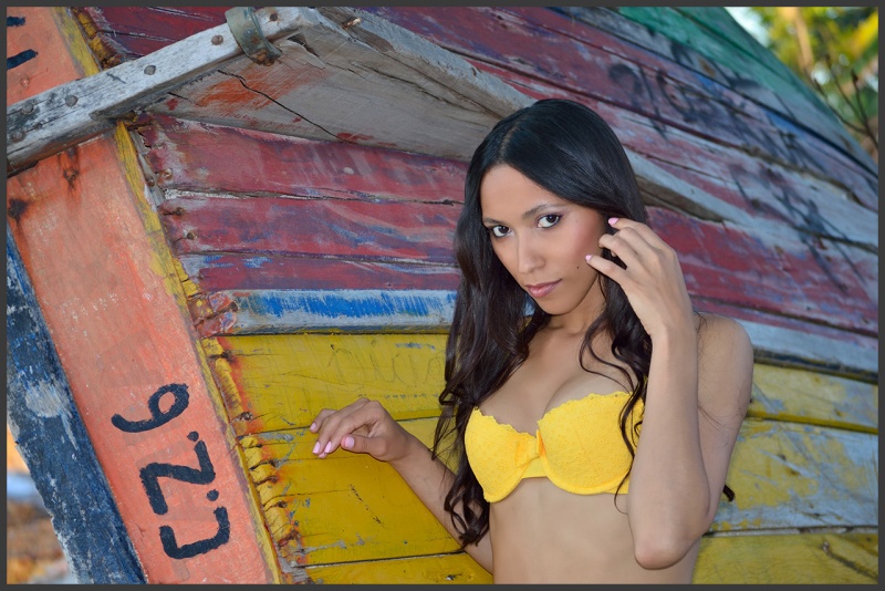 Female model photo shoot of Naiara in Taíba, Brazil