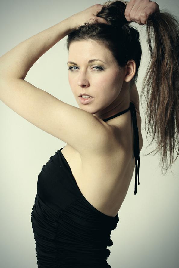 Female model photo shoot of Iva Balounova in Czech Republic