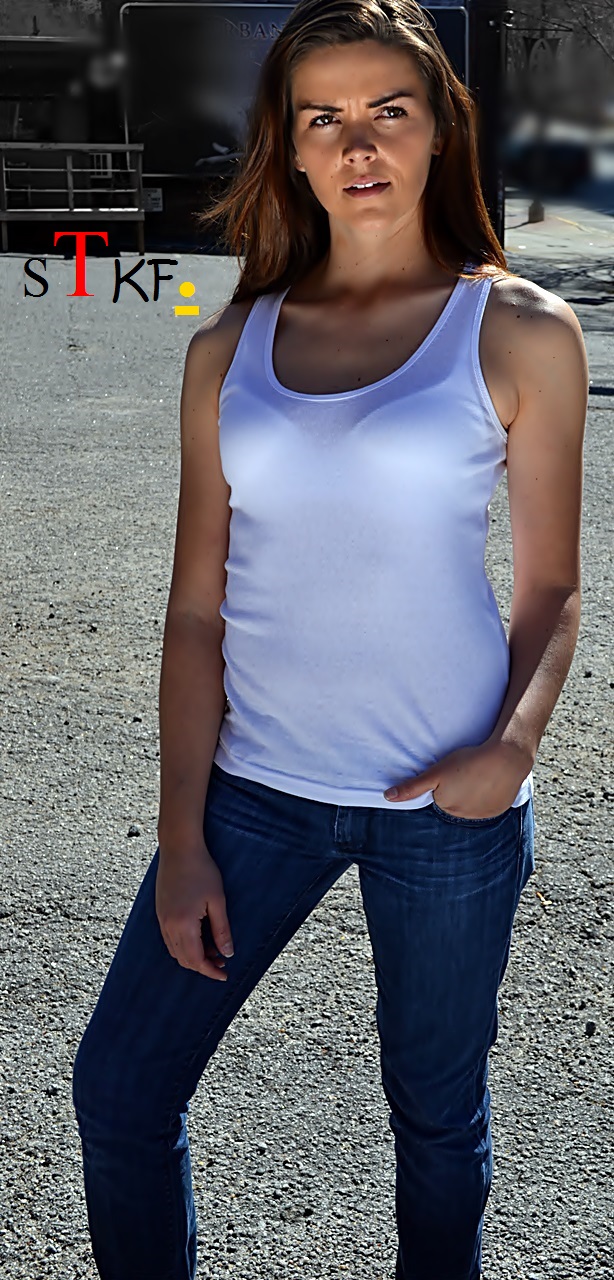 Female model photo shoot of Christin Trepanier by STHF in Athens, GA, wardrobe styled by SAINTES WORLD