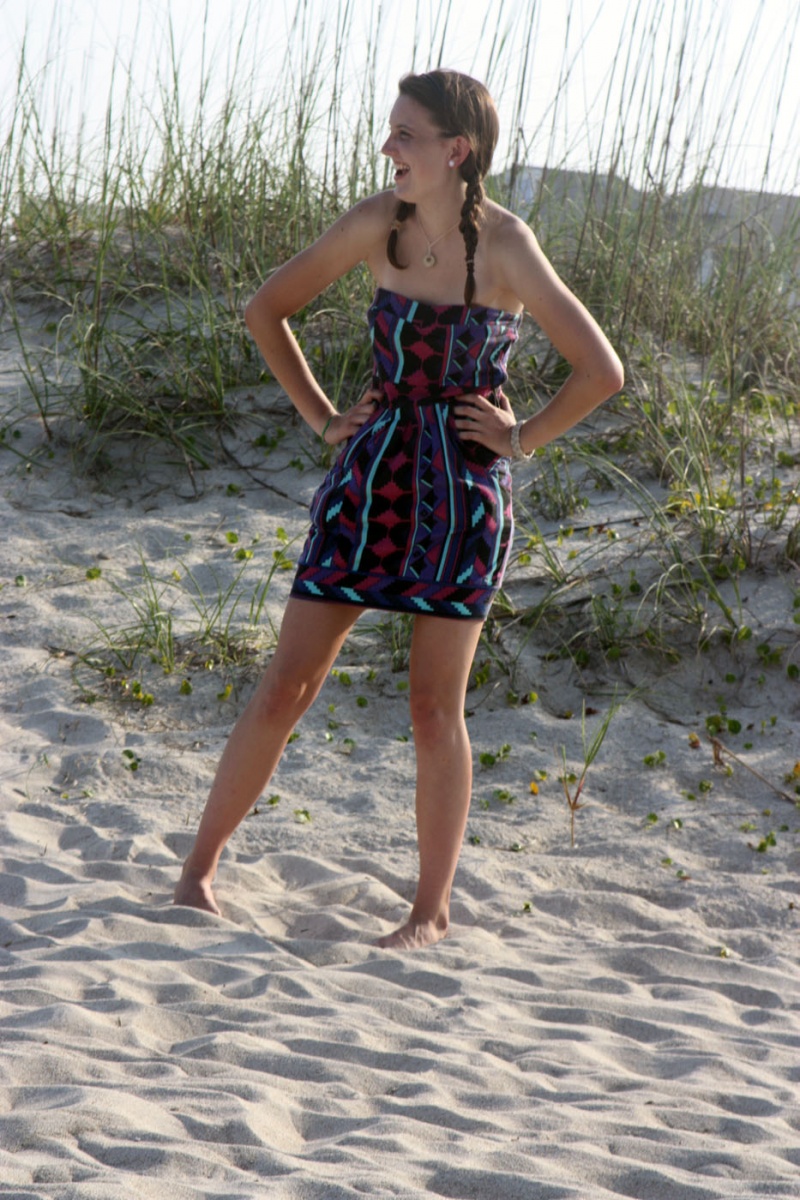 Female model photo shoot of Lauren Tuttle in Wilmington Beach