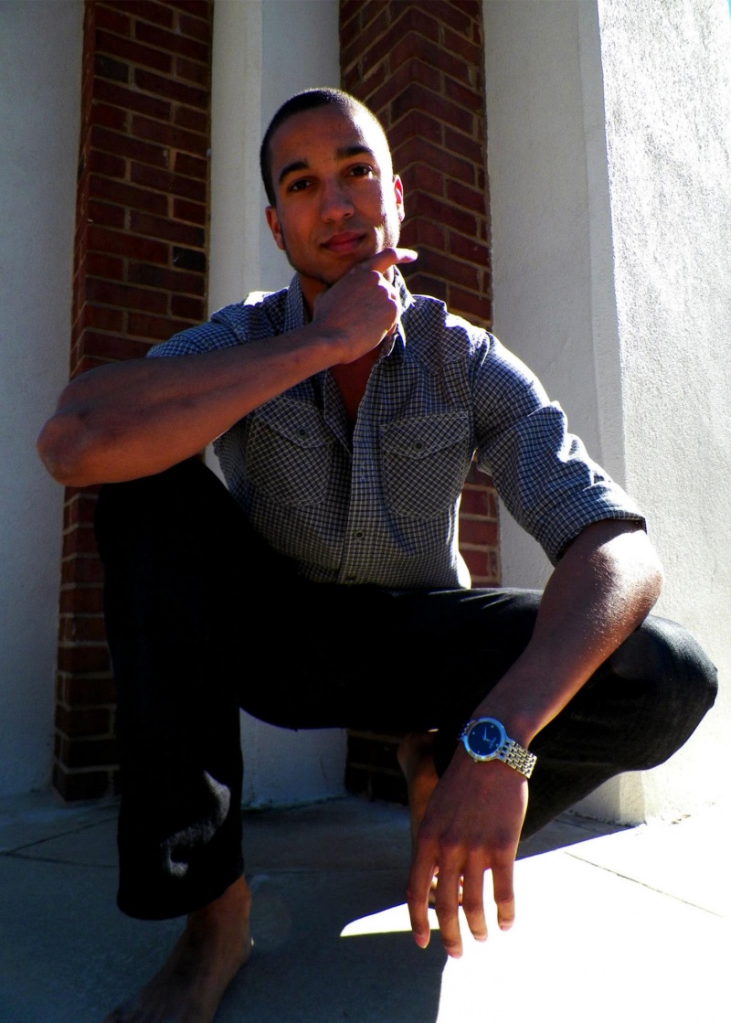 Male model photo shoot of Michael Richardson in Winthrop University