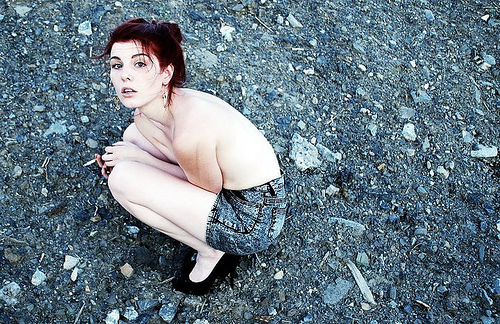 Female model photo shoot of Mckella by romy leguen