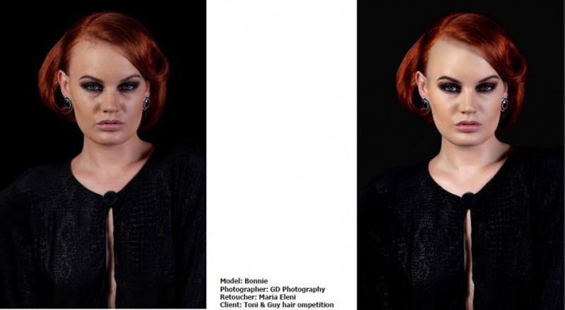 Female model photo shoot of Eye Touch Imaging