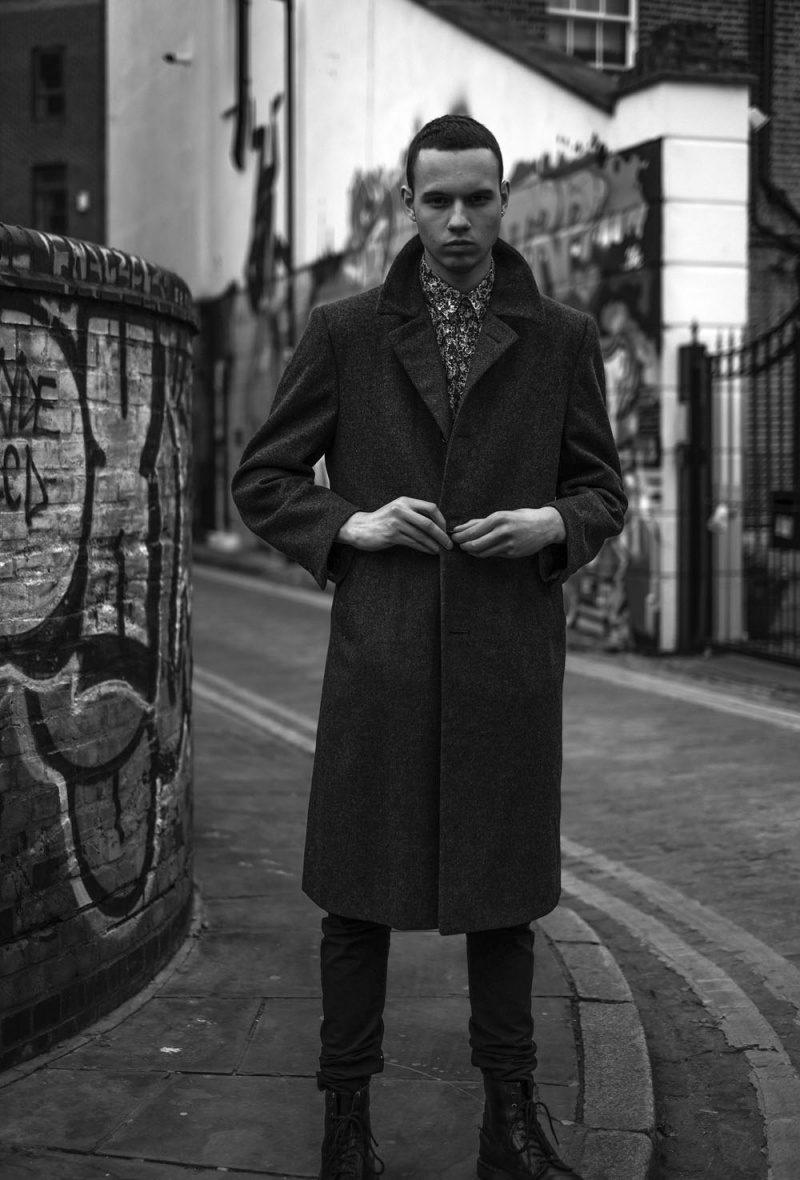 Male model photo shoot of Jack C Wyer in Brick Lane