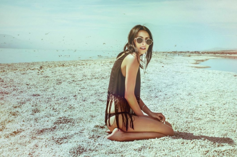 Female model photo shoot of Ali Terwilliger in Bombay Beach, Salton Sea, CA