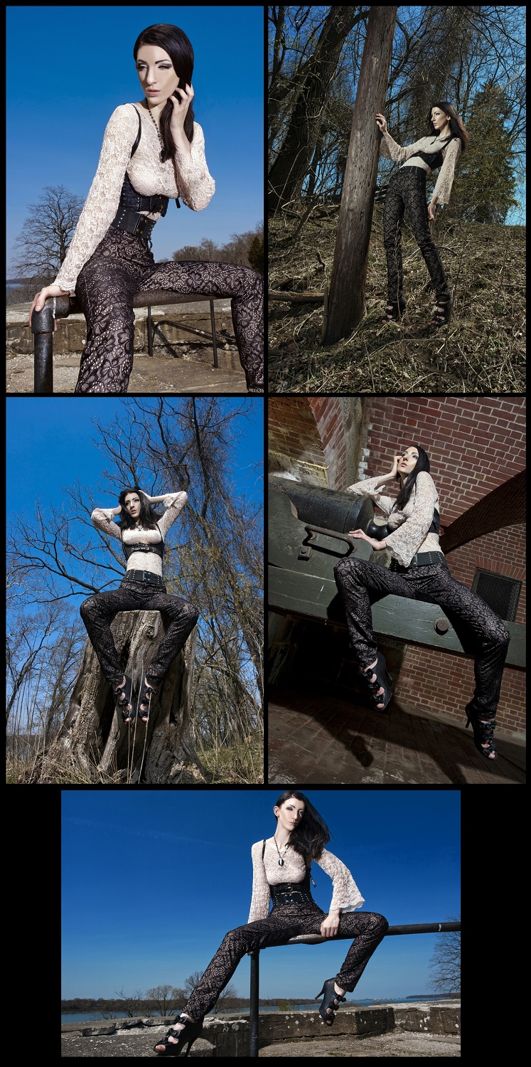 Female model photo shoot of Katlin Sumners, wardrobe styled by Model Trends, makeup by Model Ready MUA-HAIR