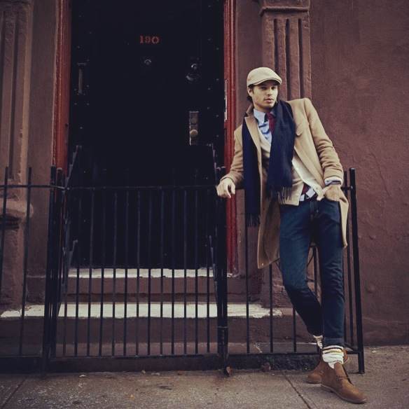 Male model photo shoot of Aaron Travis  in Manhattan, NY