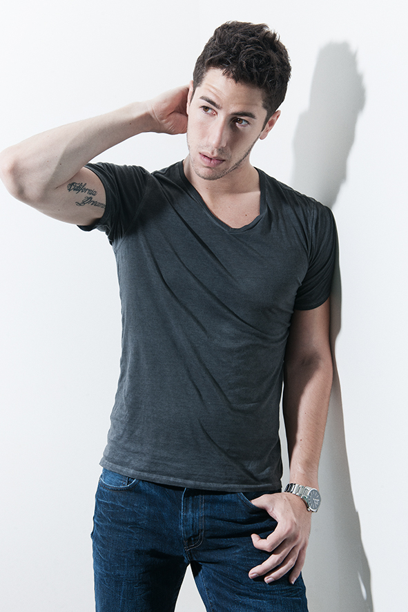 Male model photo shoot of Matthieu Salem by S V K