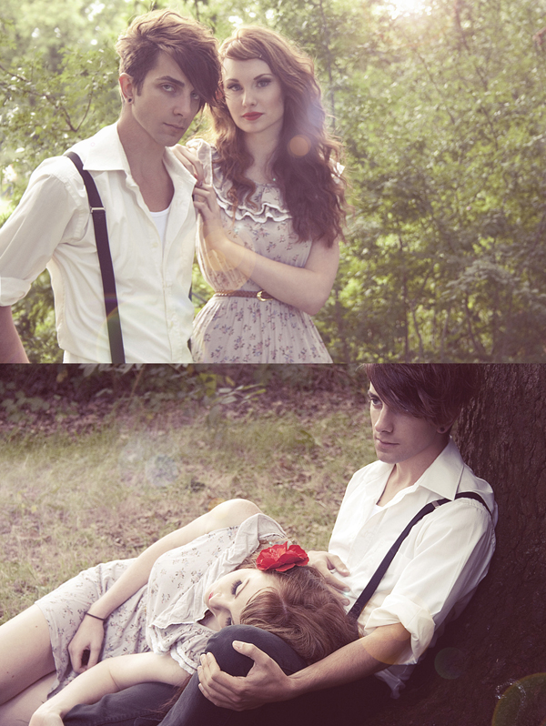 Male and Female model photo shoot of C L O U D and Laura Jane by _KayleeWilliams