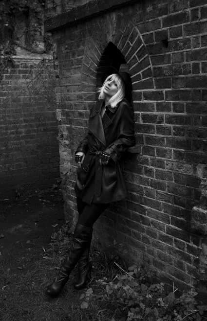 Female model photo shoot of HMK_LONDON in London