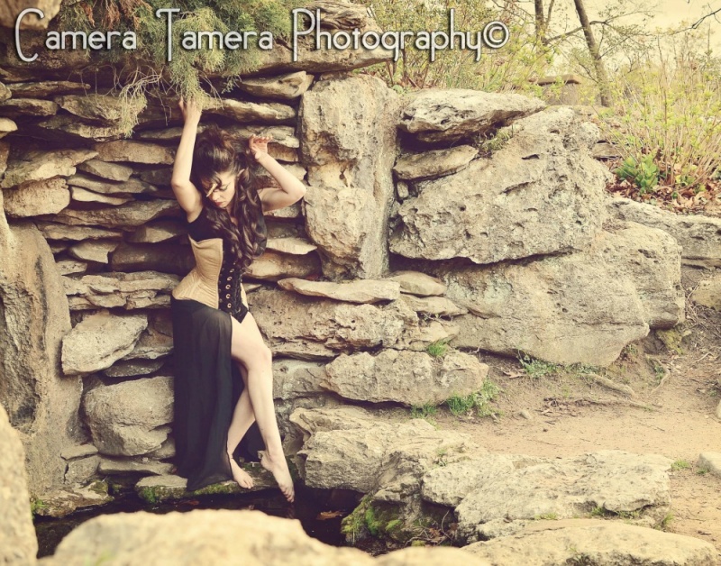 Female model photo shoot of CFaussetMakeup and Jillian Marina by Camera Tamera 