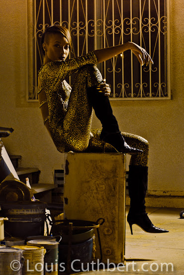 Female model photo shoot of Cairo Peele