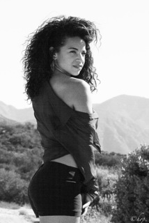 Female model photo shoot of Mariah LaShawn in Desert
