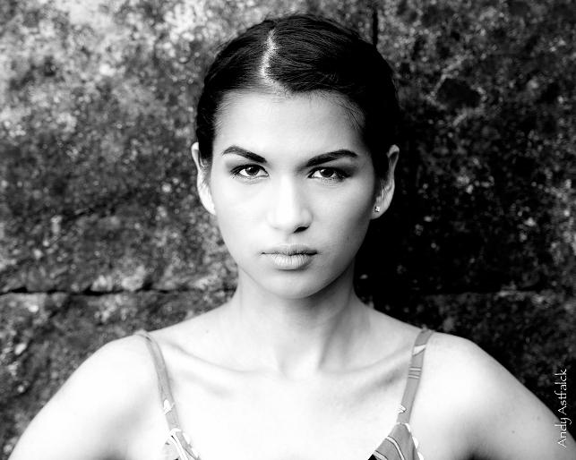 Female model photo shoot of Juliette Lanuza by Andy Astfalck, makeup by Jay-Lee Jones