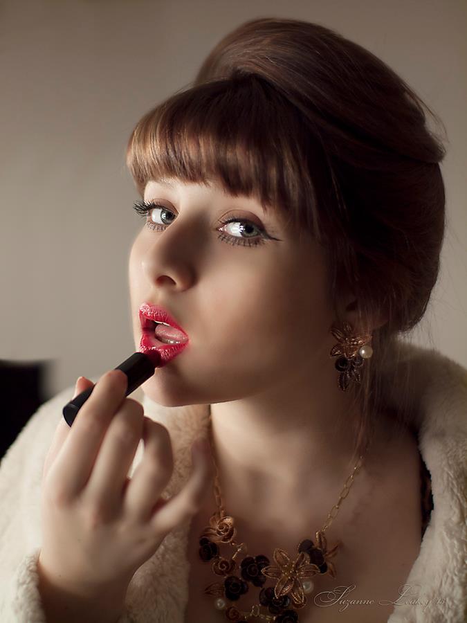Female model photo shoot of Cheri Chardonnay