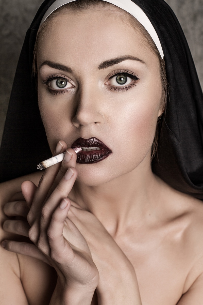 Female model photo shoot of Olga Panfilova and Greeneyed Goddess