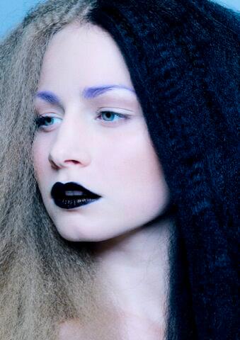 Female model photo shoot of Charissa DeVille in Chmba Hair Salon