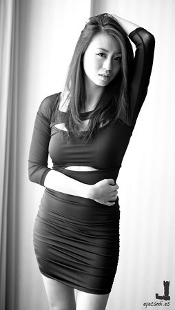 Female model photo shoot of Faye Li by EYECANDIES