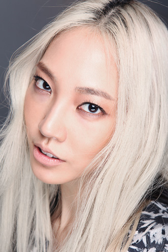 Female model photo shoot of H  YUN in Seoul Fashion Week