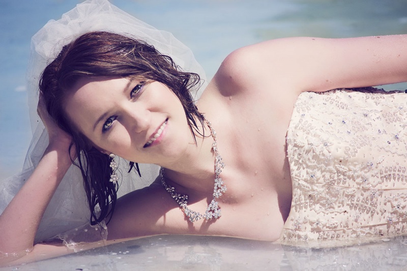 Female model photo shoot of Samanthaylnn by JessRaquel Photography in lake las vegas