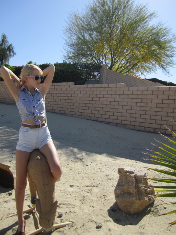 Female model photo shoot of Ashleigh Baker in Palm Desert, CA