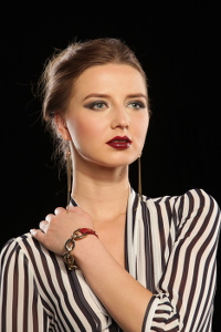 Female model photo shoot of Michelle Sfarzo in Make-up Designory