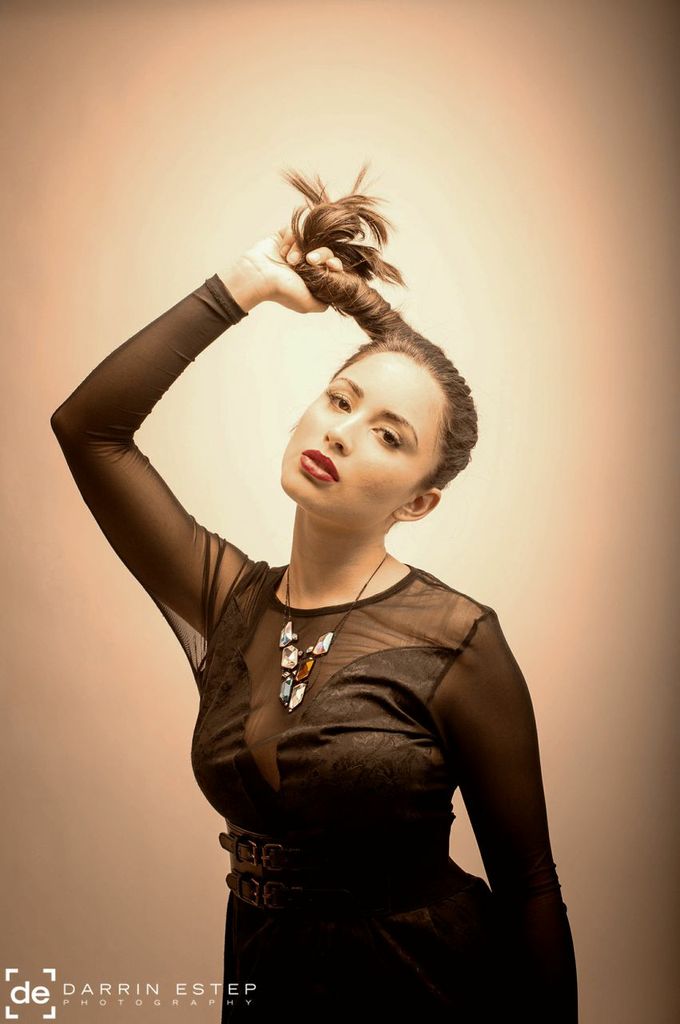 Female model photo shoot of Nicole Maldonado MUA by Darrin Estep