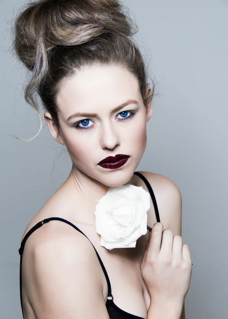 Female model photo shoot of Bebe J Makeup