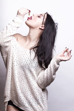 Female model photo shoot of Sugacoat It