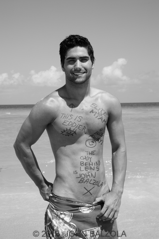 Male model photo shoot of John Balzola Photograph in Miami, FL