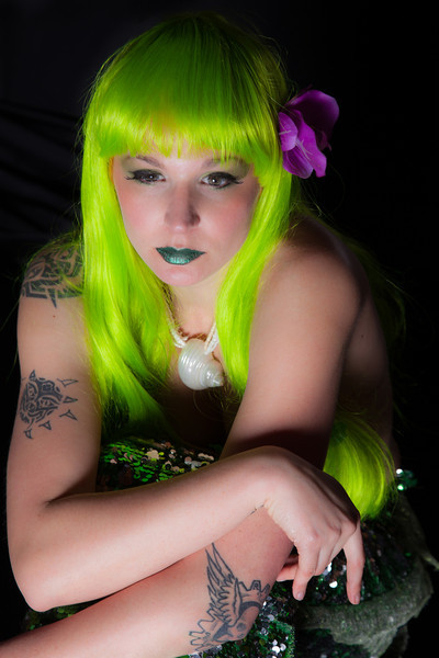 Female model photo shoot of Atlantis Mermaid