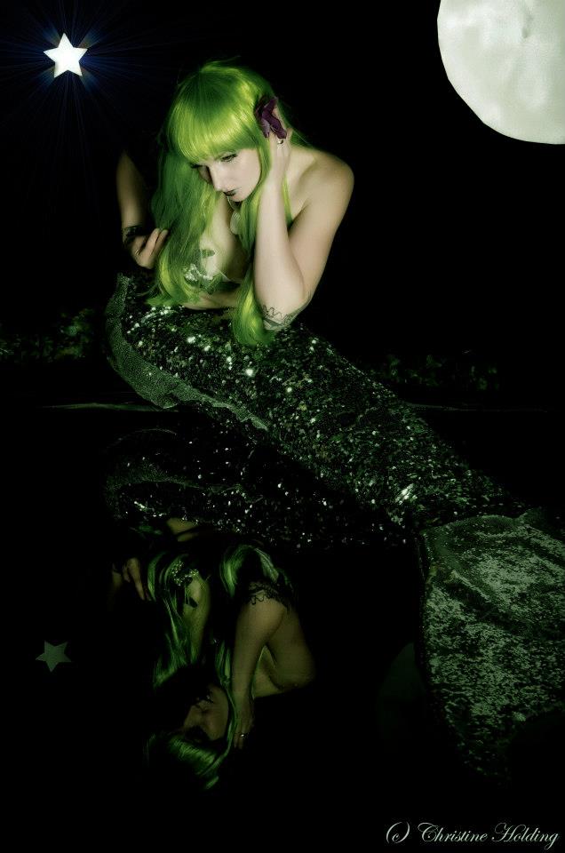 Female model photo shoot of Atlantis Mermaid