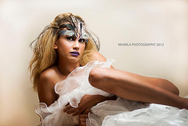 Female model photo shoot of Stella Jean by Nharla Photography