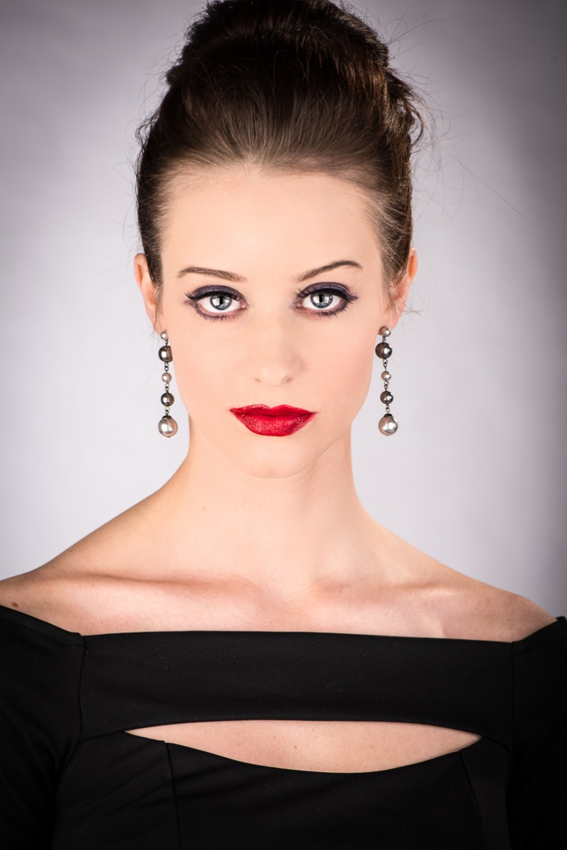 Female model photo shoot of JMN Make-up and Hair 